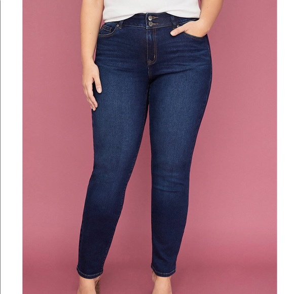 Lane Bryant Denim - Tighter Tummy Essential Stretch Straight Jean